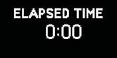 Displays the elapsed time since the engine was