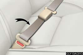 If your seat belts cannot be fastened securely