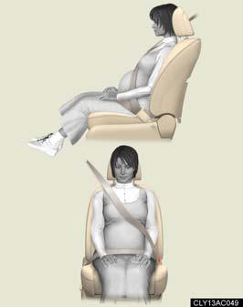 Obtain medical advice and wear the seat belt